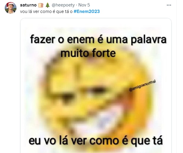 Memes Enem 2023: confira os melhores memes das redes sociais - Aprova Total